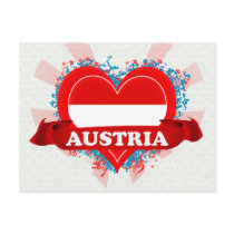 Vintage I Love Austria Post Cards