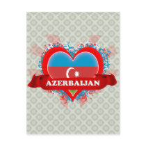 Vintage I Love Azerbaijan Postcards