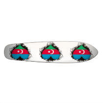 Vintage I Love Azerbaijan Skate Board Decks