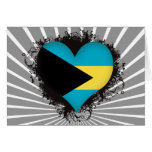 Vintage I Love Bahamas Card