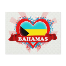 Vintage I Love Bahamas Postcards