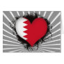 Vintage I Love Bahrain Greeting Cards