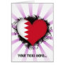 Vintage I Love Bahrain Greeting Cards