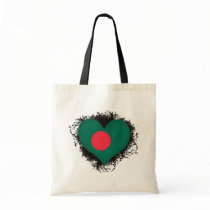 Vintage I Love Bangladesh Canvas Bag