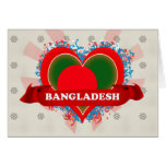 Vintage I Love Bangladesh Card