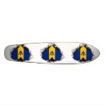 Vintage I Love Barbados Skateboard Deck