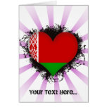 Vintage I Love Belarus Greeting Cards