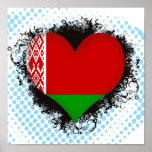 Vintage I Love Belarus Posters