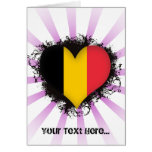 Vintage I Love Belgium Cards