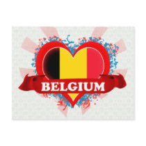 Vintage I Love Belgium Post Cards