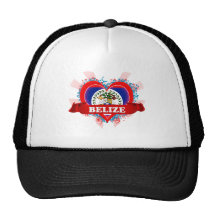Vintage I Love Belize Mesh Hat