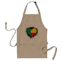 Vintage I Love Benin Aprons