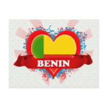 Vintage I Love Benin Post Cards