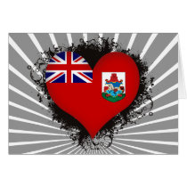 Vintage I Love Bermuda Card