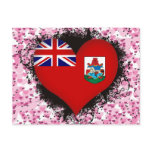 Vintage I Love Bermuda Postcard