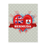 Vintage I Love Bermuda Postcards