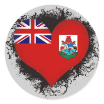 Vintage I Love Bermuda Sticker