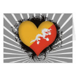 Vintage I Love Bhutan Greeting Cards