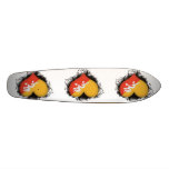 Vintage I Love Bhutan Skate Board