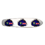 Vintage I Love British Virgin Islands Skateboards