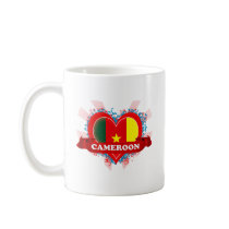 Vintage I Love Cameroon Mugs