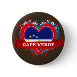 Vintage I Love Cape Verde buttons