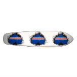 Vintage I Love Cape Verde Skateboard Deck