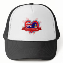 Vintage I Love Cayman Islands Trucker Hats