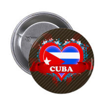 Vintage I Love Cuba Pins
