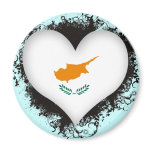Vintage I Love Cyprus magnets
