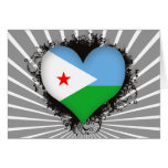 Vintage I Love Djibouti cards