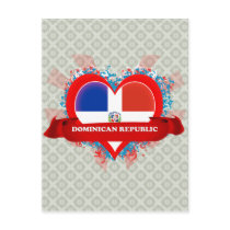 Vintage I Love Dominican Republic Post Cards