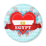Vintage I Love Egypt magnets