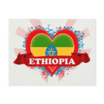 Vintage I Love Ethiopia Postcard