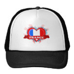 Vintage I Love France Trucker Hats