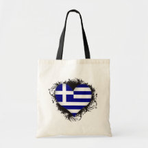 Vintage I Love Greece Bags
