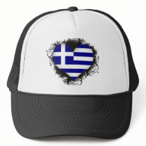 Vintage I Love Greece Hats