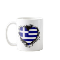 Vintage I Love Greece Mugs