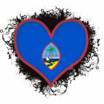 Vintage I Love Guam Photo Cutouts