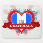 Vintage I Love Guatemala Mousepads