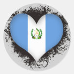 Vintage I Love Guatemala Sticker