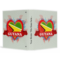 Vintage I Love Guyana Binders
