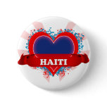 Vintage I Love Haiti buttons