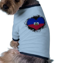 Vintage I Love Haiti Dog Clothes