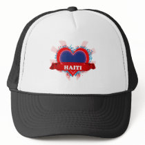 Vintage I Love Haiti Trucker Hats