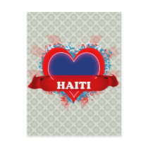 Vintage I Love Haiti Postcard
