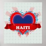 Vintage I Love Haiti posters