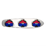 Vintage I Love Haiti Skate Board Decks