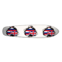 Vintage I Love Hawaii Skateboards