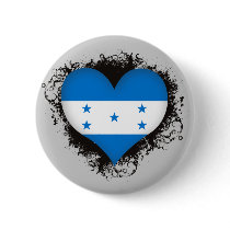 Vintage I Love Honduras Pin